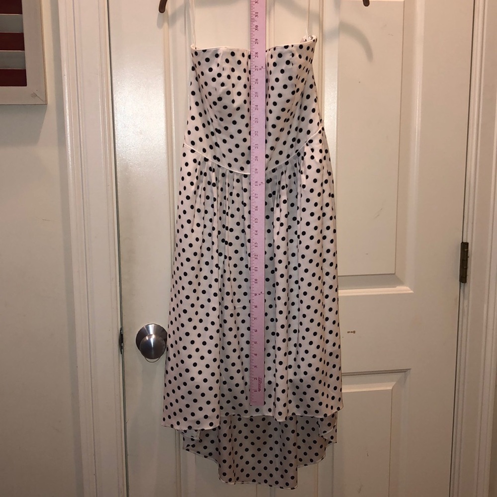 Polka dot White House Black Market dress
